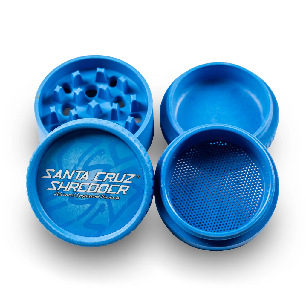 Santa Cruz Shredder - Hamppugrinderi 4-Osainen 55Mm Sininen Grinderit