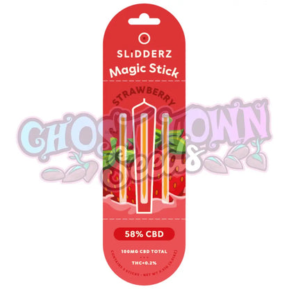 Slidderz - Cbd-Tikut 3 X 100Mg Cbd Strawberry Cbd-Oheistuotteet