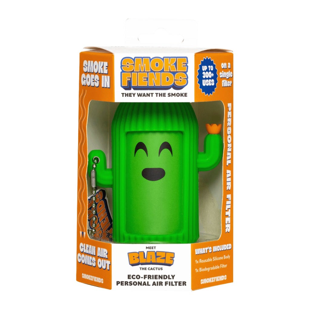 Smoke Fiends Blaze The Cactus air filter retail packaging
