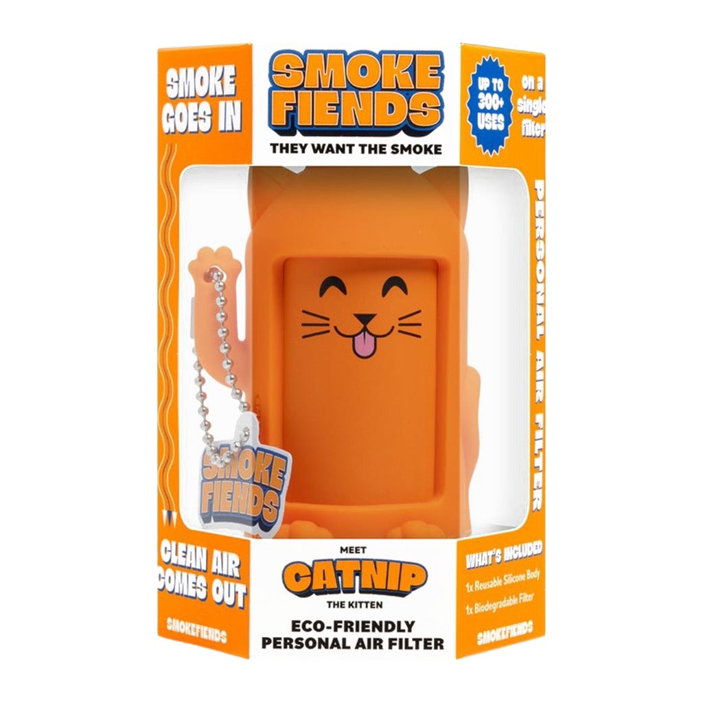 Smoke Fiends Catnip The Kitten air filter retail packaging