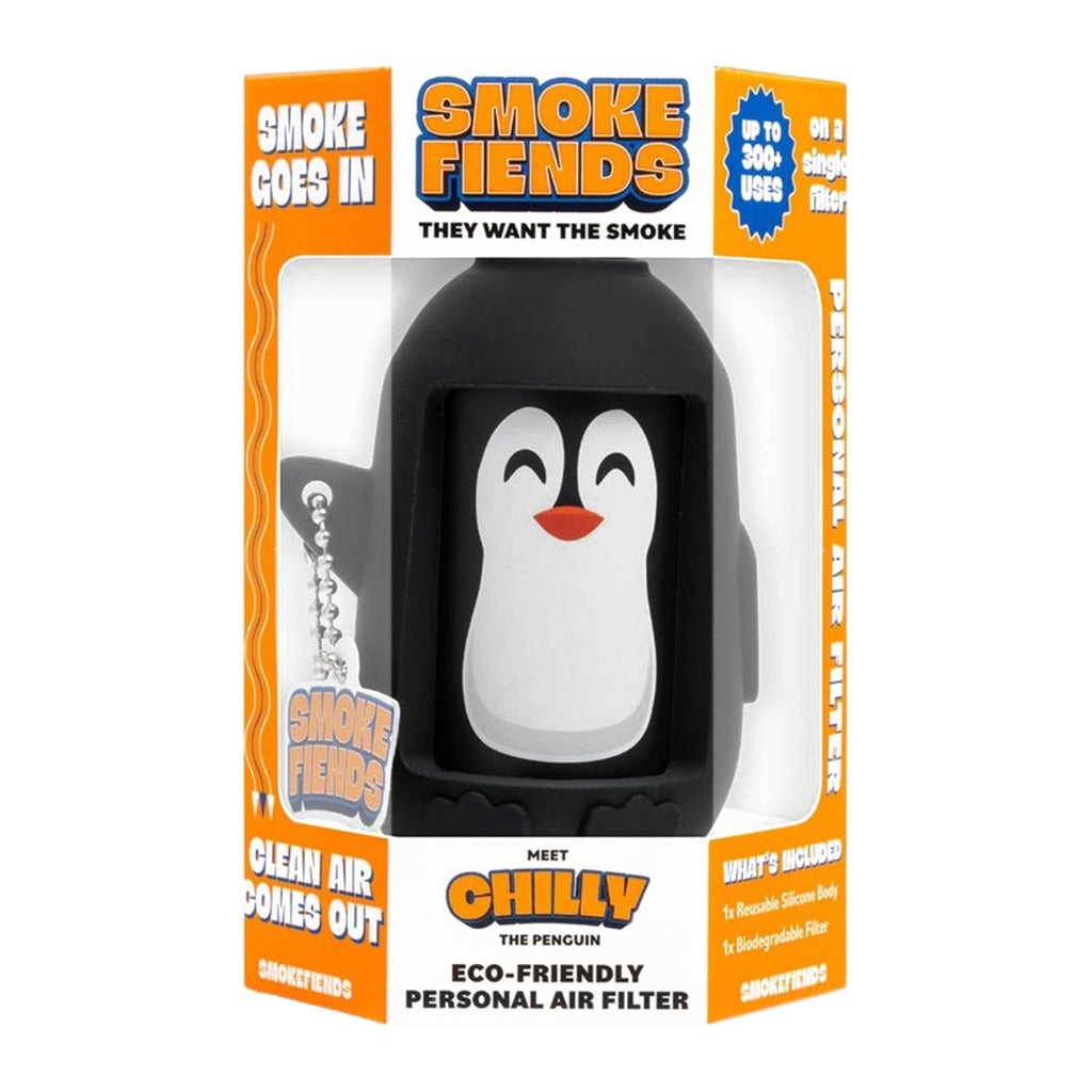 Smoke Fiends Chilly The Penguin air filter retail packaging