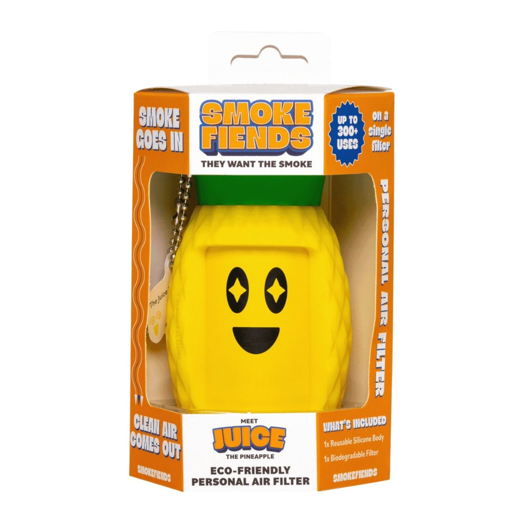 Smoke Fiends Juice The Pineapple air filter retail packaging