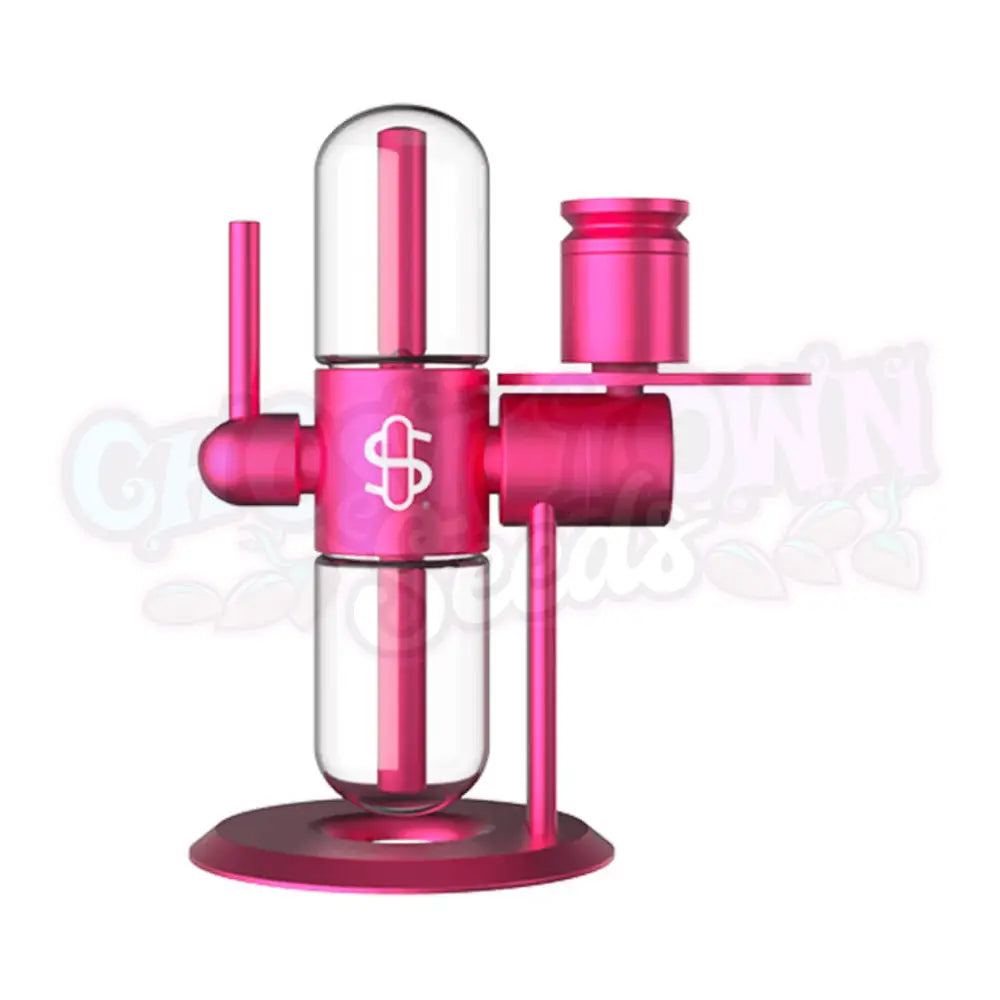 Stündenglass - Kompact Gravity Infuser (Pinkki) Bongi