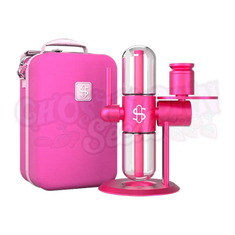 Stündenglass - Kompact Gravity Infuser (Pinkki) Bongi