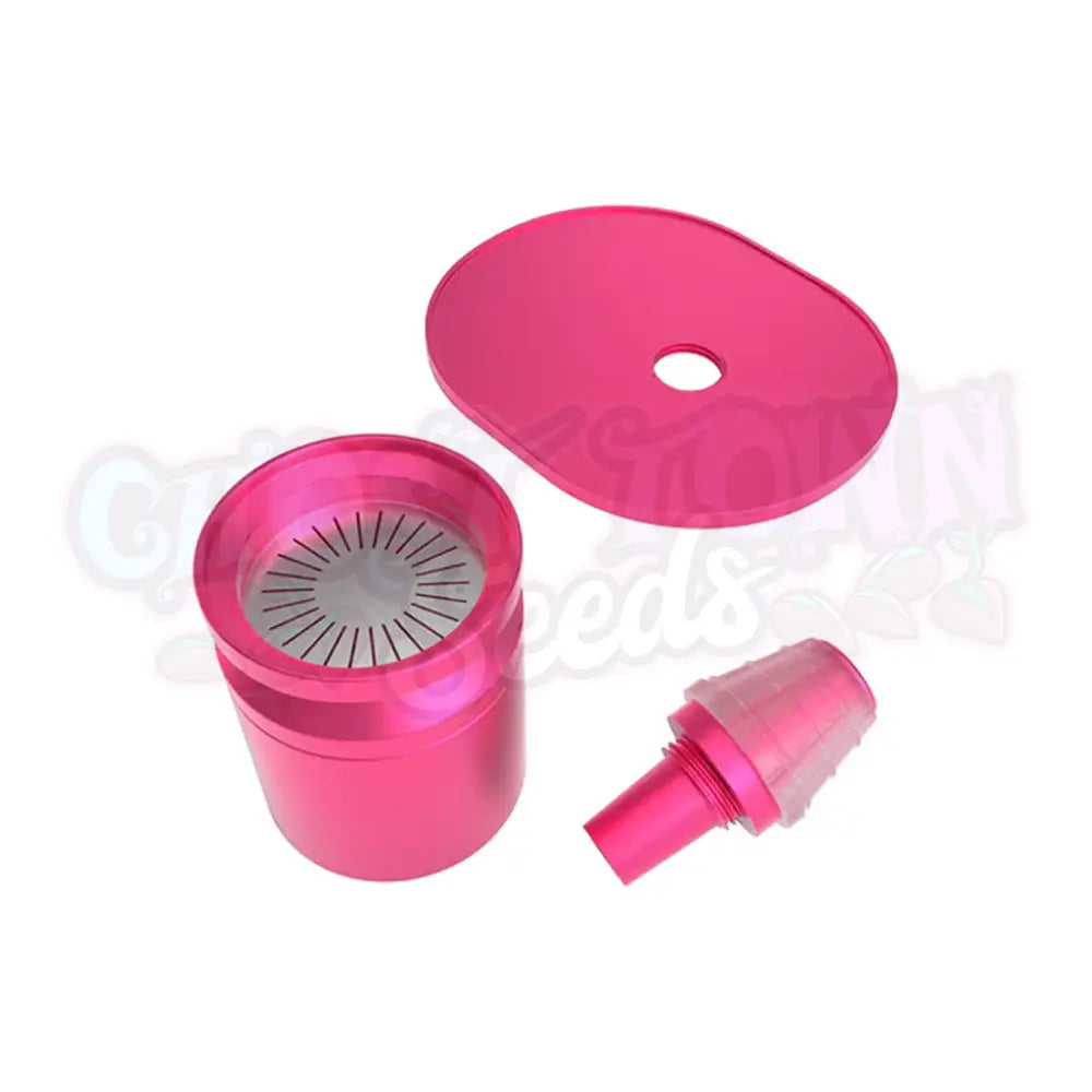 Stündenglass - Kompact Gravity Infuser (Pinkki) Bongi