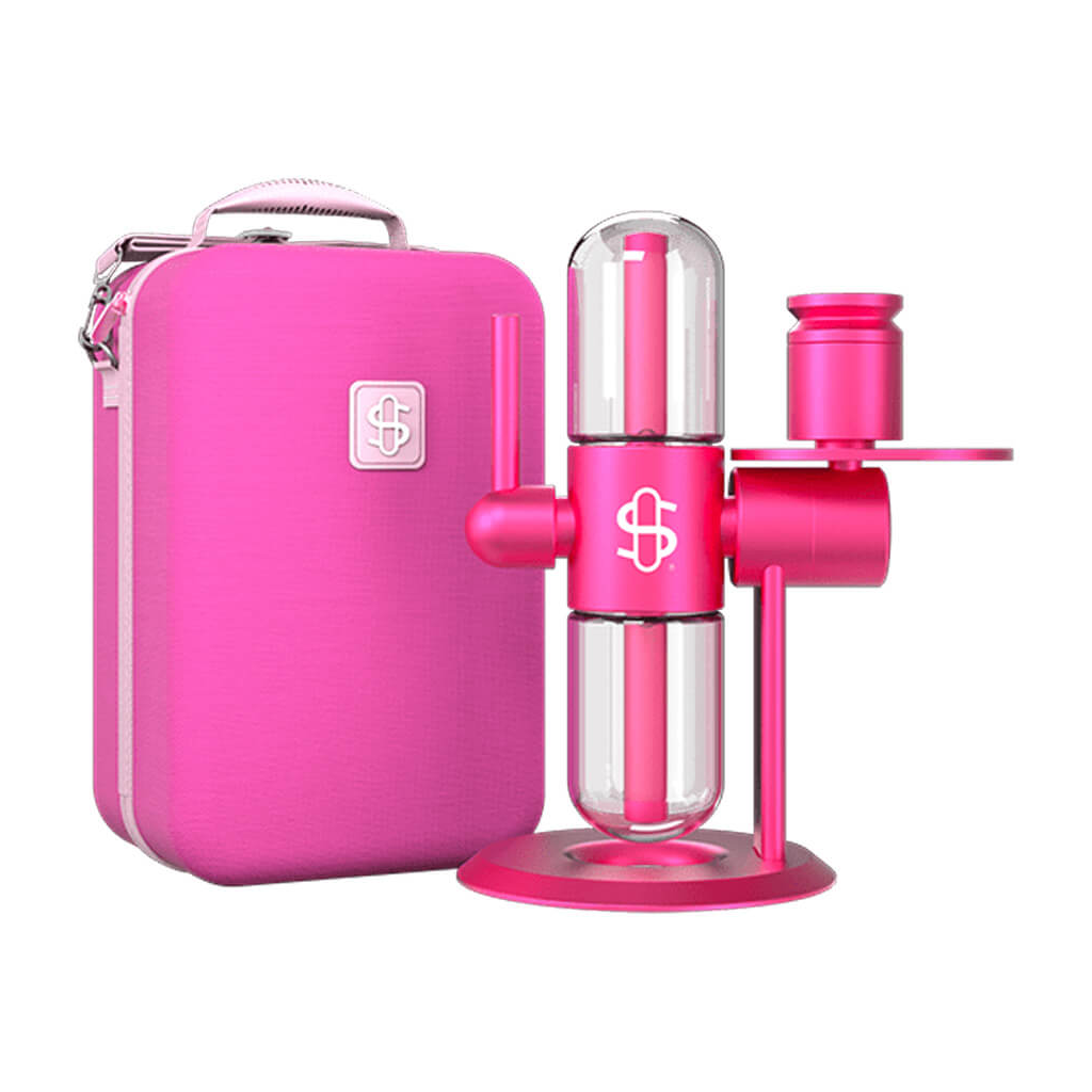 Stündenglass - Kompact Gravity Infuser (Pinkki) Bongi