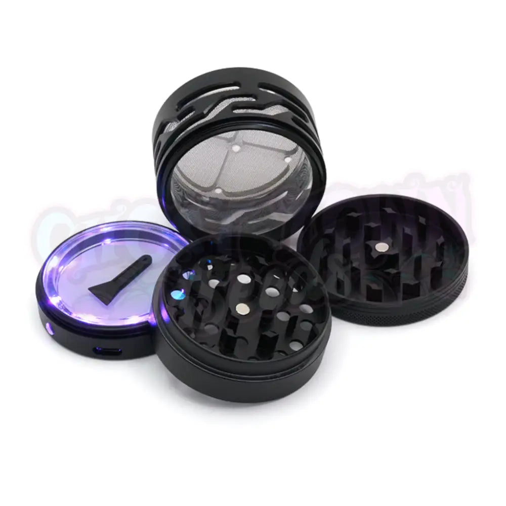 Supra Grinderi 4-osainen 63 mm (Musta) Grinderit