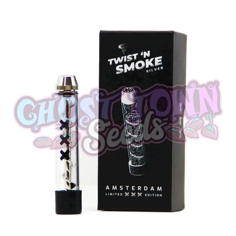 Twist n’ Smoke - Silver Lasibluntti Limited Edition Piiput
