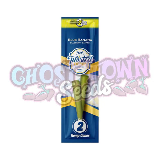 Twisted Hemp - Blue Banana Hamppu Bluntti Conet 2Kpl