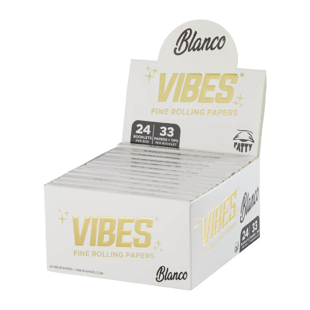 VIBES - Ultra Wide Leveät Pitkät Paperit + Tipit (110 mm)