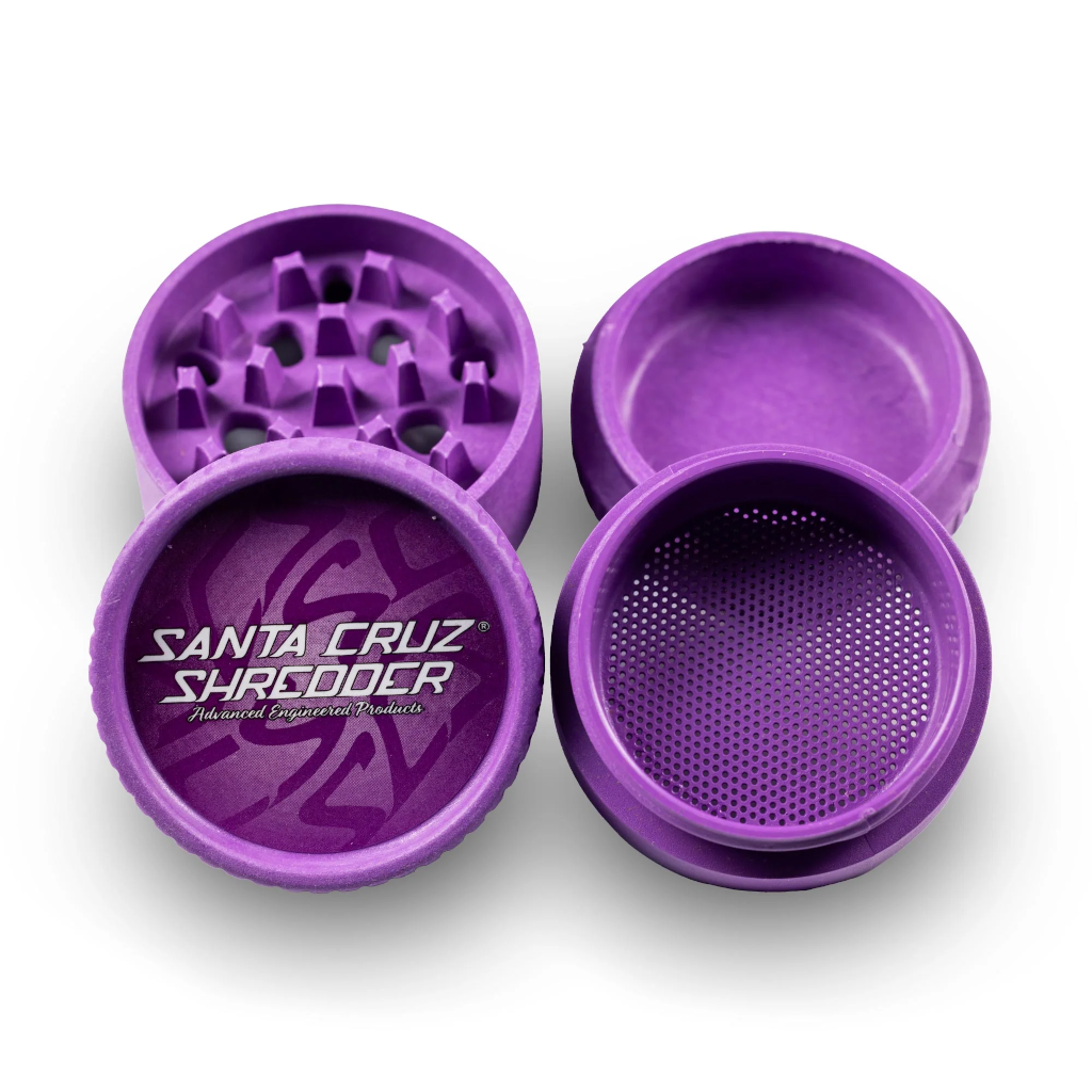 Santa Cruz Shredder - Hamppugrinderi 4-Osainen 55Mm Violetti Grinderit