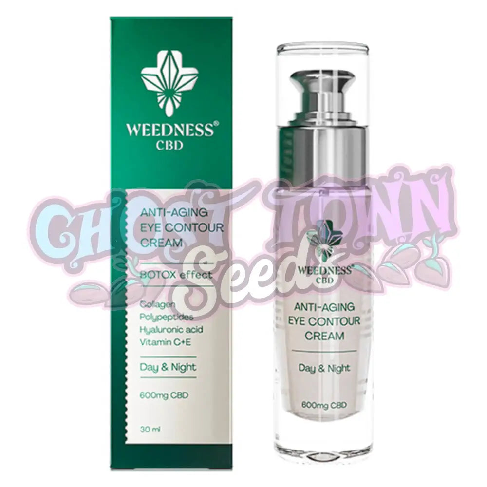 Weedness Cbd - Anti-Aging Silmänympärysvoide Botox-Vaikutuksella 600Mg (30 Ml) Cbd-Kosmetiikka