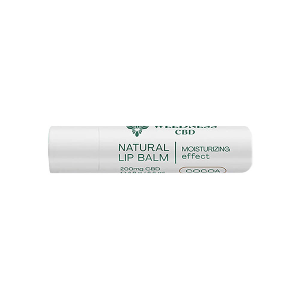 Weedness Cbd - Cocoa Kosteuttava Huulivoide 4% 200Mg (4 8 G) Cbd-Kosmetiikka