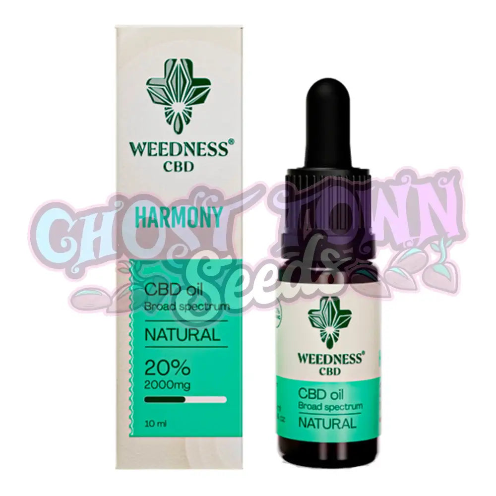 Weedness CBD - Harmony CBD-Öljy 20% | Natural (10ml) CBD-Öljyt