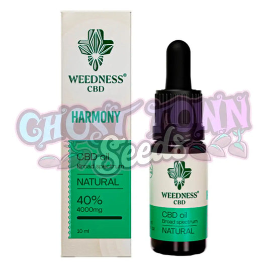 Weedness Cbd - Harmony Cbd-Öljy 40% | Natural (10Ml) Cbd-Öljyt