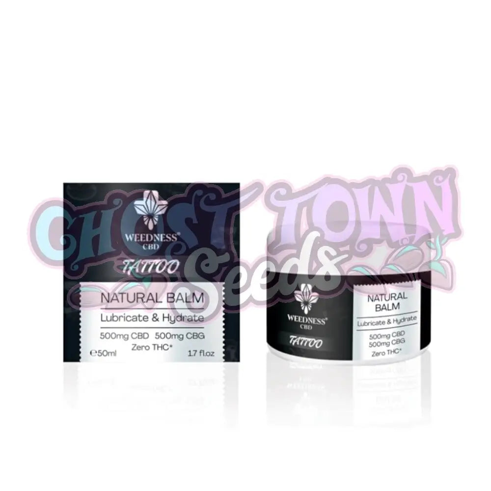 Weedness Cbd - Luonnollinen Tatuointivoide 500Mg + Cbg (50Ml) Cbd-Kosmetiikka