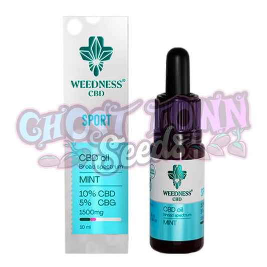 Weedness Cbd - Sport Cbd-Öljy 10% + 5% Cbg | Mint (10Ml) Cbd-Öljyt