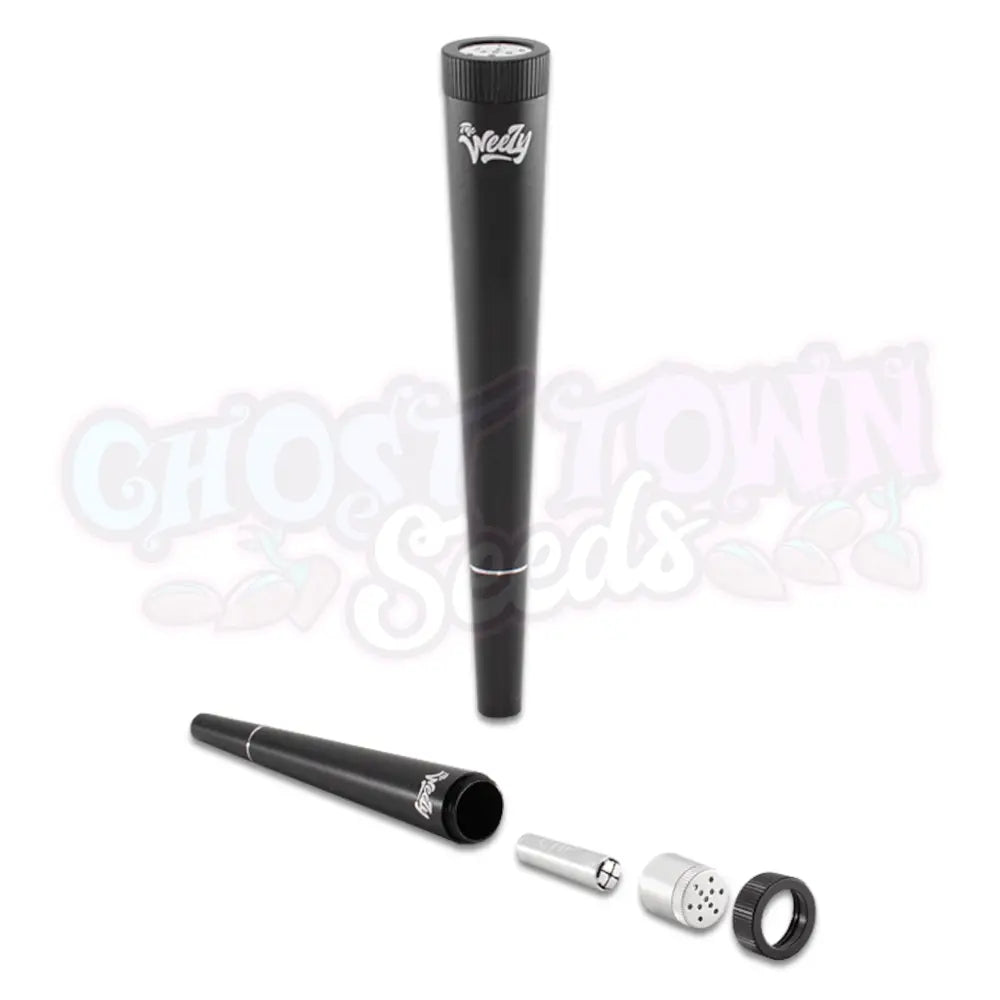 Weezy Black Pure Piippu Ctip-Aktiivihiilisuodattimella – 10 3Cm Piiput