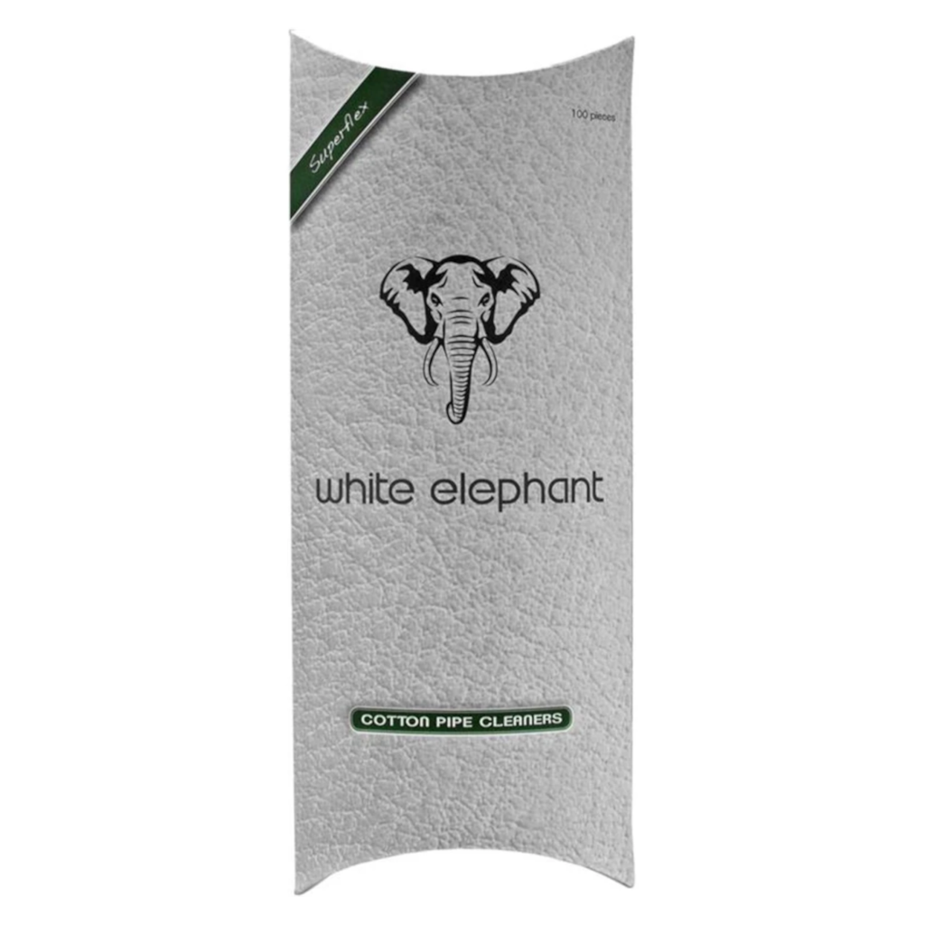 White Elephant - Cotton Pipe Cleaner Piippurassi (100 kpl) Puhdistus