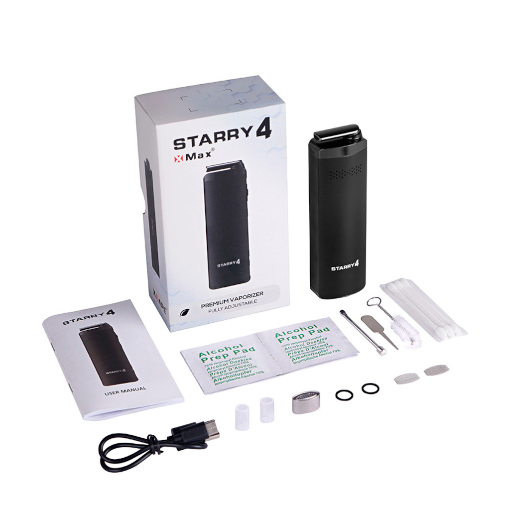 Xvape - Starry 4 (Musta) Vaporisaattorit