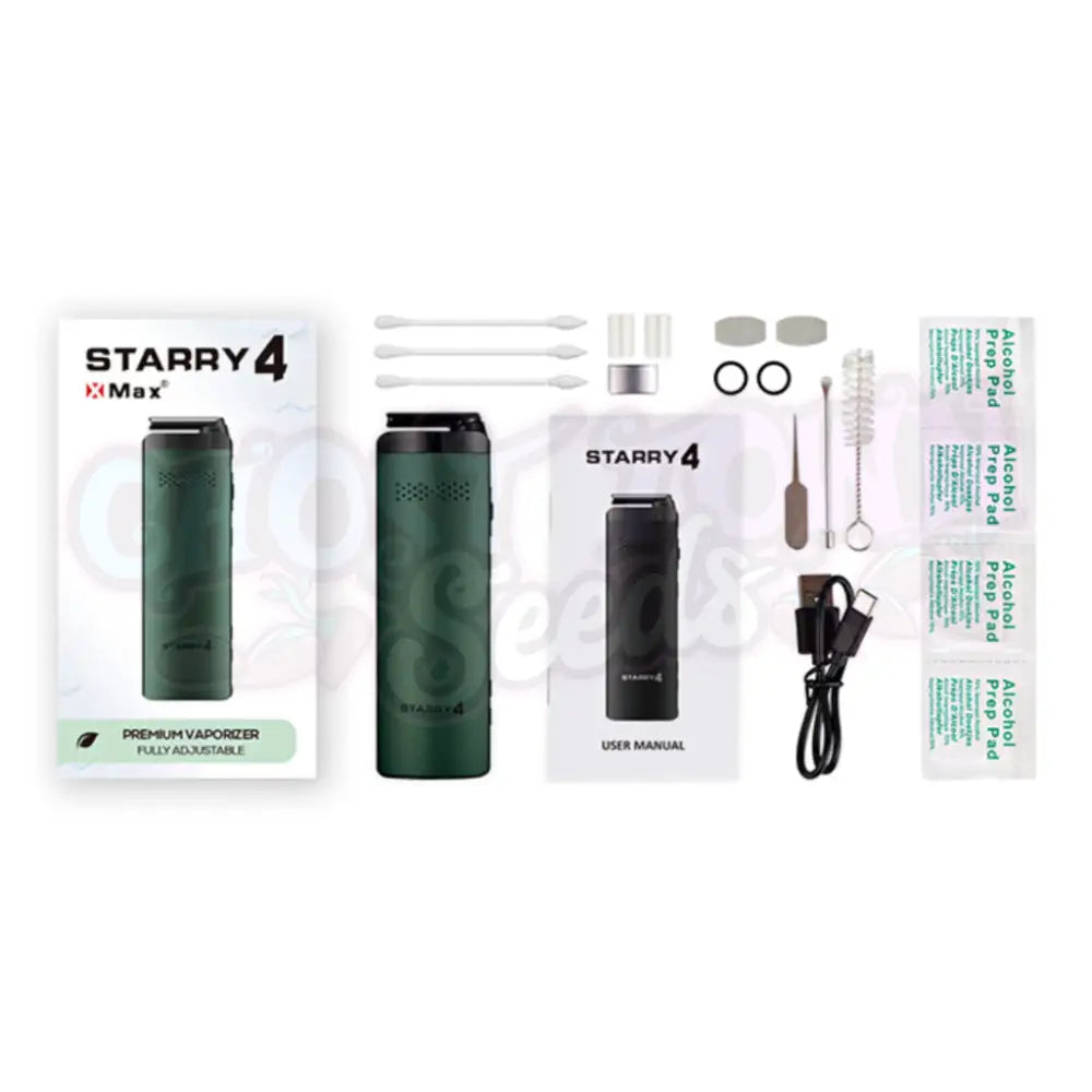 Xvape - Starry 4 (Tummanvihreä) Vaporisaattorit