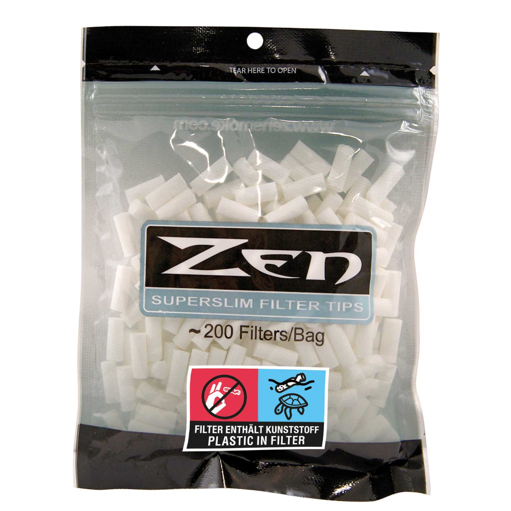 Zen - Superslim Filters (200 kpl)